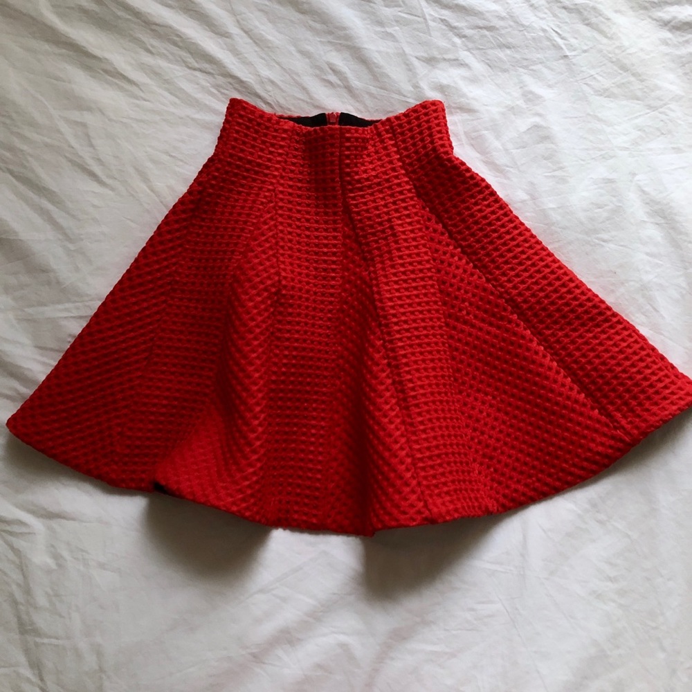 NWT Maje Jamila matelassé mini skirt